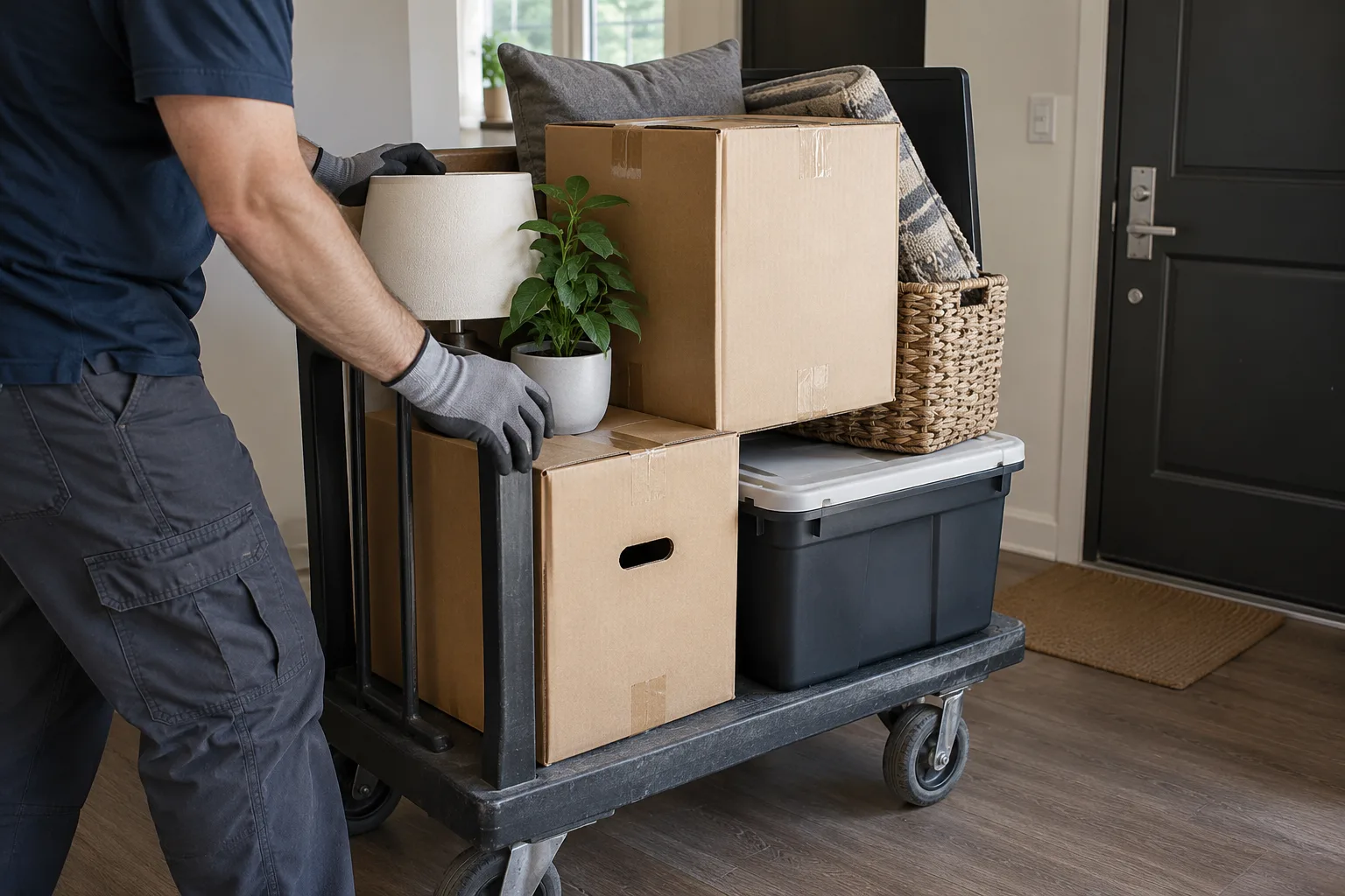 Planning detail for apartment junk removal